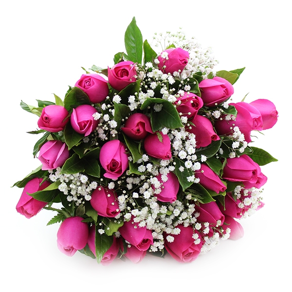 Buque De Rosas Pink 15 Unidades