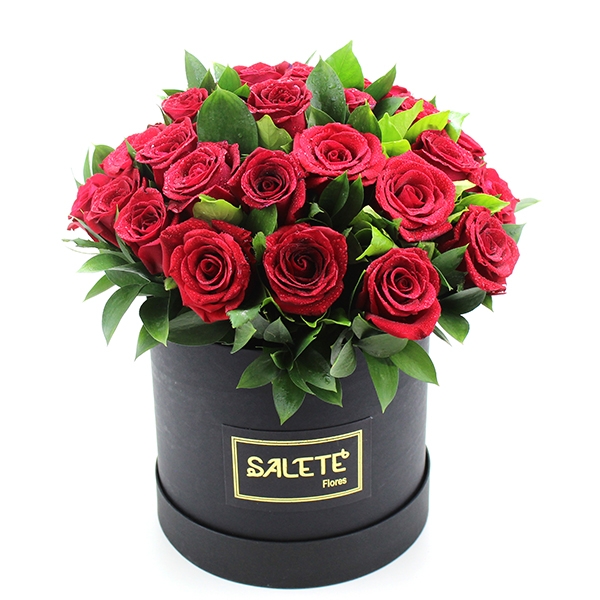 Arranjo Charme De Rosas Vermelhas - Médio