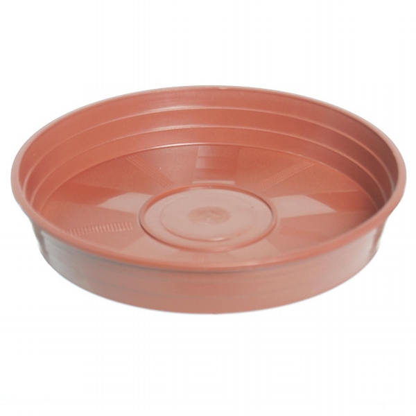 Prato de Vaso Redondo GG Telha