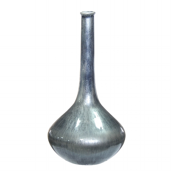Vaso Bojudo Cinza