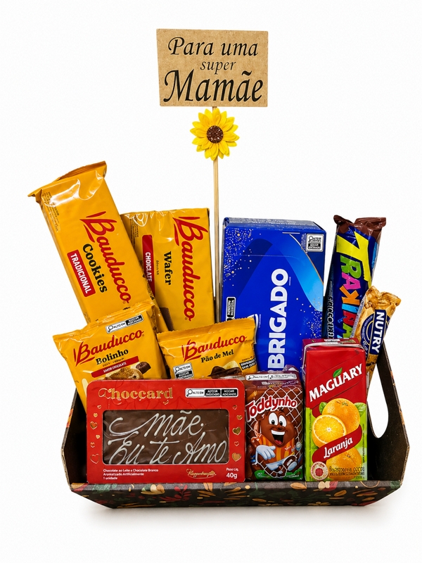 Cesta Mimo Para uma Super Mamãe