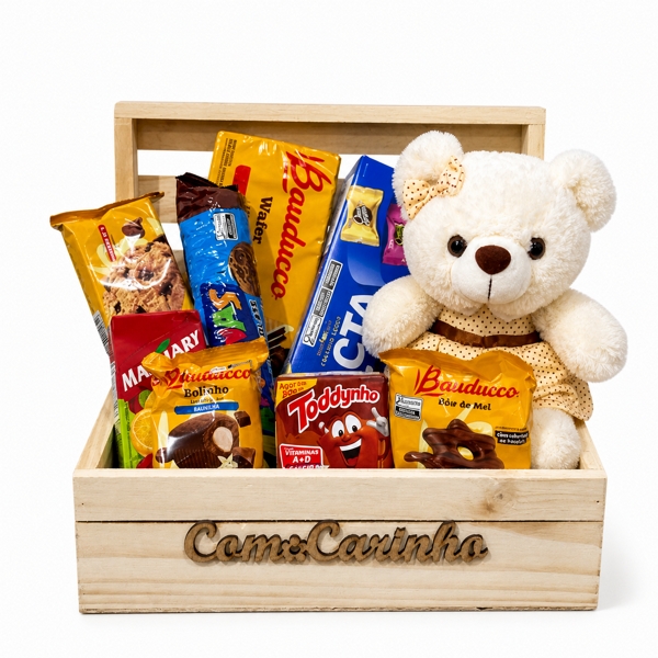Cesta Mimo Para Mamãe