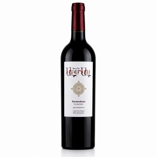 Vinho Tinto Seco Karmrahyut – Armenia Wine