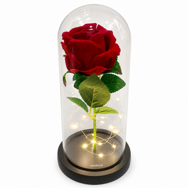 Rosa Encantada Artifical com Led