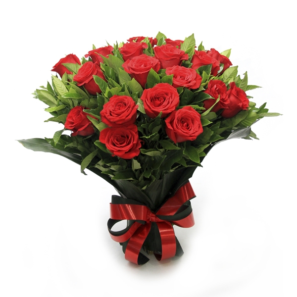 Buque de Rosas Colombianas fechadas Com 20 unidades